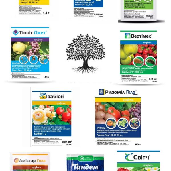 Для хвойних набір засобів захистуна сезон, від Syngenta