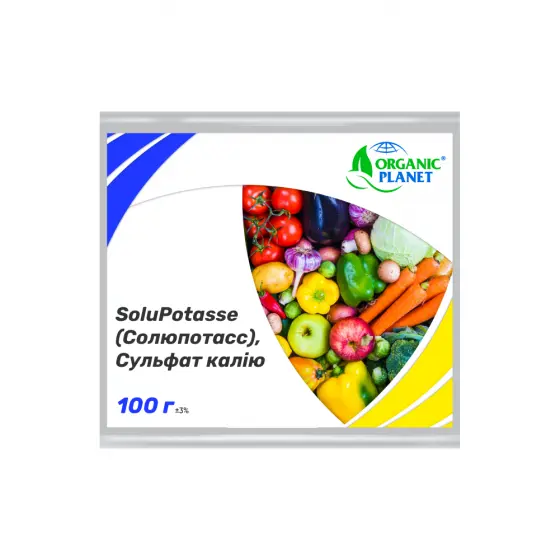 Солюпотасс (Сульфат калію), 100 г